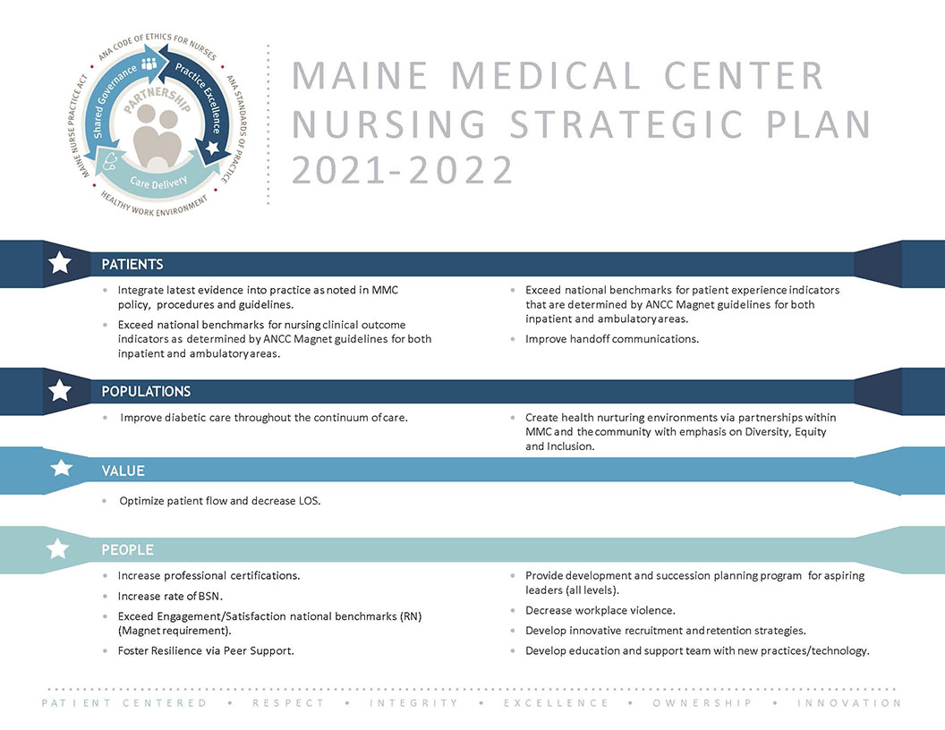 Nursing Strategic Plan graphic