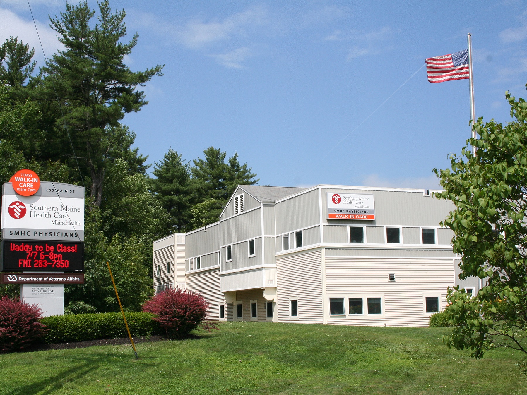 Southern Maine Health Care Is Located At 655 Main St., Saco, ME