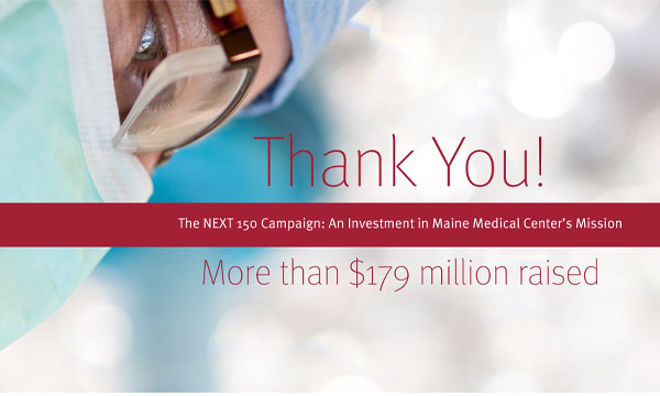 Thank you! More than $179 million raised