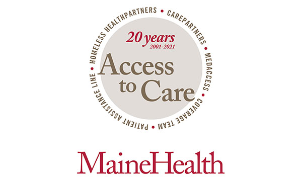 MaineHealth Access to Care 20 years logo