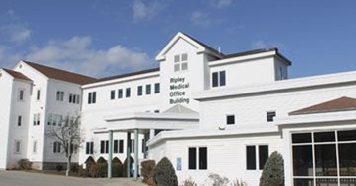 Exterior of the Ripley Medical Office building in Norway, Maine